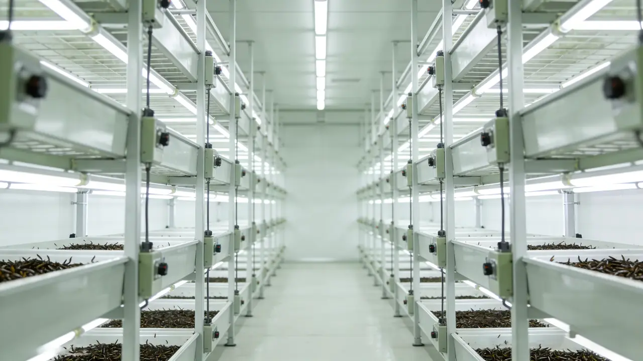 Sustainable BSFL Farming